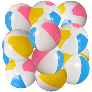 Colorful PVC 40cm 16inch Ball Inflatable Beach Ball for Promotion Toy for Kids Beach Ball