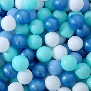 Commercial Bulk Inflatable Plastic Ball Pit Balls 1000pcs White Transparent Kids Ocean Balls 7cm 8cm Customizable