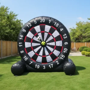 Commercial Use Giant Inflatable Kick Darts Soccer Ball Board Game Inflatable Football Darts for Backyard Fun