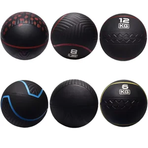 Commercial Weight Lifting Gym Equipment Touching Rubber Wall Pit Medicine Ball