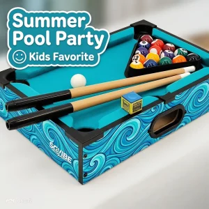 Compact Mini Billiard Table for Desktop Entertainment and Recreational Activities