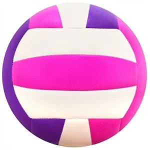 Competition Grade PVC Lightweight Volleyball with Moisture Wicking Cover for Dry Grip High Intensity Rallies Entertainment Use