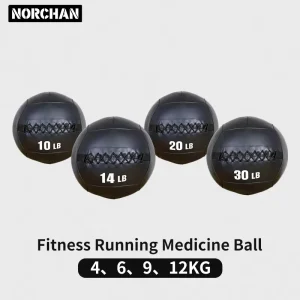 Competition Grade Solid Medicine Ball Anti Slip Wear Resistant Environmentally Friendly PU Core Strength Explosive