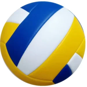 Competition Training Volleyball Official Machine Stitched Neon Leather Size 5 Beach Volleyball