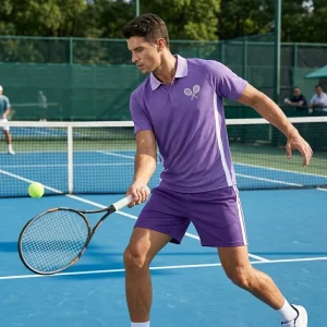 Court & Course Series Quick Dry Moisture Wicking Breathable Polyester Tennis Polo Set MYTH YSTAR
