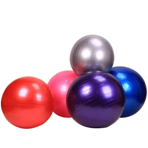 Creative Thickened PVC Explosion Proof Yoga Ball Back Clip Training Equipment for Parent Child Fitness & Gymnastics