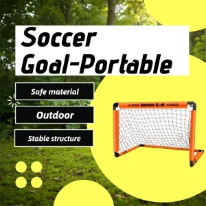 Cross Border Children Football Folding Soccer Goal Toy Portable No Installation for Training Match Kindergarten Outdoor