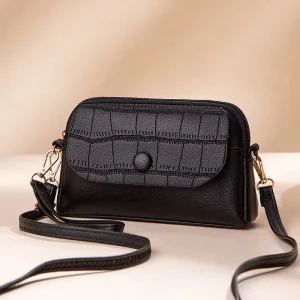 Crossbody Mini Bag Women’s Phone Bag New Shoulder Bag Spring Zipper Soft PU Coin Wallet