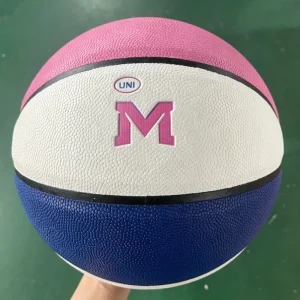 Custom 29.5″ Composite Black Leather Basketball Official Size Basketball Outdoor Game Match Basketball Balls