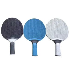 Custom ABS Outdoor Table Tennis Racket New Material Ping Pong Paddle with Moisture Rain and Sun Protection