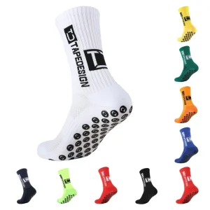 Custom Anti-Slip Outdoor Sport Socks Grip Socks Bottom Thickened Soccer Football Socks for Spring