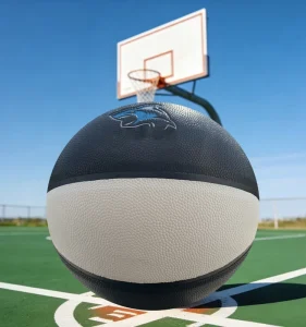 Custom Basketball Size 7 Personalized Logo Drip Free Durable PU Microfiber Leather Nylon Wound Construction Air Release