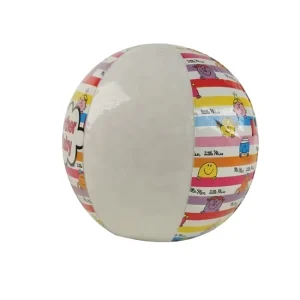 Custom Branded Eco Friendly Inflatable PVC Beach Ball With Customizable Size & Color