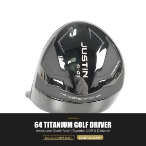 Custom Branded Golf Driver Titanium Head Right Handed Men Golf Driver MOQ 100 Pieces