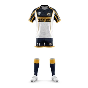 Custom Breathable Plus Size Adult Rugby Jerseys & Uniforms Bulk High Quality 100% Polyester