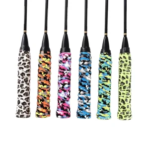 Custom Camouflage Anti Slip PU Overgrip Squash Tennis Racket Golf Paddle Padel Bat Squash Ball Racket Handle Strip Badminton