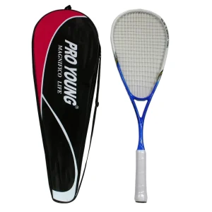 Custom Carbon Fiber Squash Racket with Bags for Adults