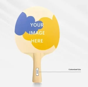 Custom Cartoon Pattern Printing Carbon Fiber Portable Pimpled Rubber Table Tennis Paddles Factory Supply