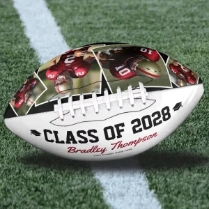 Custom Classic American Football Ball OEM Supplier Manufacturer Durable PVC Leather Custom Logo High Quality Official Size 9
