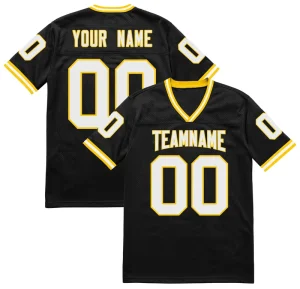 Custom Classic American Rugby Uniform Retro Football Jersey Breathable Vintage Mesh Sublimation Street Soccer Shirts Wear
