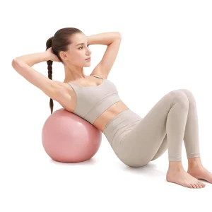 Custom Color Mini 25cm Soft Eco Friendly Durable PVC Yoga Ball for Yoga Pilates Core Training Physical Therapy