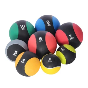 Custom Color Rubber Medicine Balls for Balancing Training Exercise Balls Non Slip Solid Eco Friendly Durable