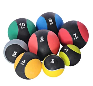 Custom Color Set PVC Medicine Ball for Fitness Workout 1-10KG Weight Options