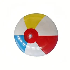 Custom Colorful Inflatable Beach Ball Summer Water Polo Toy for Kids Floating Party Game