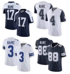 Custom Dak Prescott Trevon Diggs CeeDee Lamb George Pickens American Football Jersey