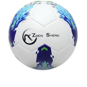 Custom Deflated PVC Leather Size 5 Football Soccer Ball