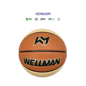 Custom Design Basketball Ball Size 5 7PU Indoor Outdoor Competition Level 600g~630g Customized