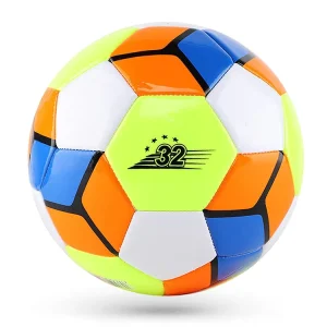 Custom Design Good Quality Size 5 Shiny Foam PVC Soccer Ball Machine Stitched Official Football Soccer