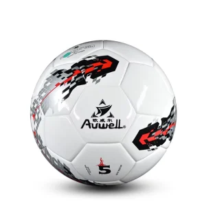 Custom Design Official Size 5 Football Balls High Quality Pu Leather for Match Training Football Soccer Ball