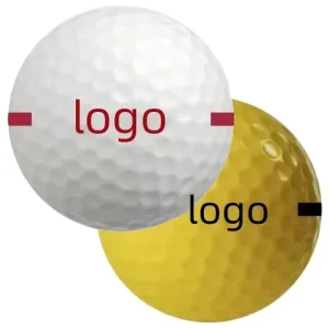 Custom Design Portable Exercise Two Piece Custom Plastic Rubber White Multi Color Indoor Outdoor 80 90 Golf Balls