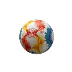 Custom Design Size 5 PU Leather Machine Stitched Thermal Bonded Indoor Outdoor Wear Resistant Professional Training Soccer Ball
