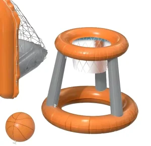 Custom Factory PVC Inflatable Volleyball Stand Set Water Play Entertainment Toys for Throwing