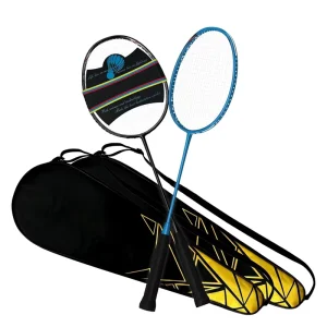 Custom Factory Sale Professional High Quality Woven Badminton Rackets Set Carbon Fiber 150g Lightweight for Backyard Games