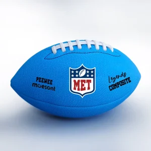 Custom Football Ball Size 5 Peewee Size 6 Junior Size 7 Youth Size 8 Senior Size 9 Adult Leather American Footballs