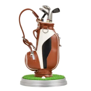 Custom Golf Souvenirs Gifts Set Golf Pen Holder Golf Accessories Kit