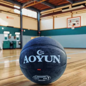 Custom High Quality Basketball Outdoor Indoor Game Official Size 6 PU Rubber Synthetic Leather Durable Bounce Training Match