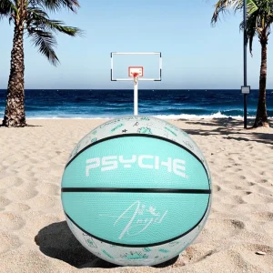 Custom High Quality Basketball Outdoor Indoor Soft Rubber Basketball for Street Play Training Game Sports