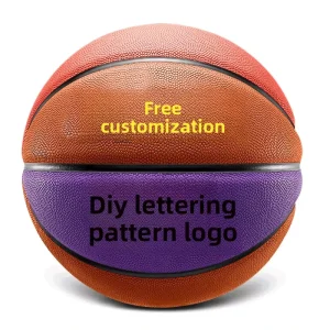 Custom High Quality Basketball for Indoor Outdoor Use Durable Rubber Material Official Size 7 Training Game Ball