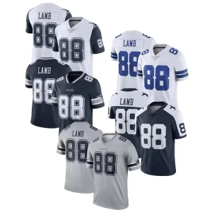 Custom High Quality Stitched American Football Jerseys 88# Quick Drying and Breathable Shorts with Lamb Style