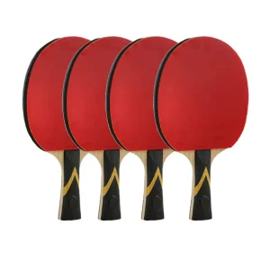 Custom ITTF 3 Star Standard Ping Pong Balls 5 Star Racket Set Factory Price Bat Handle Feeling Table Tennis Paddles