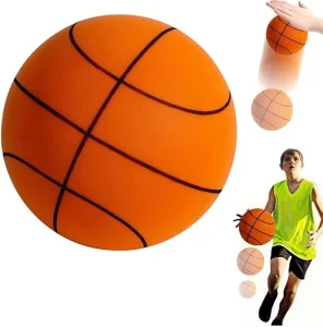 Custom Indoor Basketball for Quiet Dribbling and Indoor Training Foam Ball with Real Groove and Bounce
