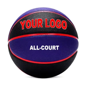 Custom Indoor Outdoor Leather Basketball for Sports and Fitness Game Basketball