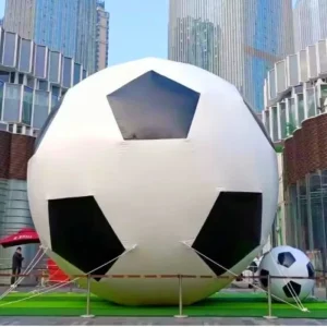 Custom Large Inflatable Soccer Ball Model PVC Inflatable Football for Sports Event Marketing