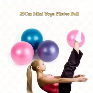 Custom Logo 25cm Mini Yoga Ball Bulk Professional Small Exercise Balls for Fitness Studios & Schools