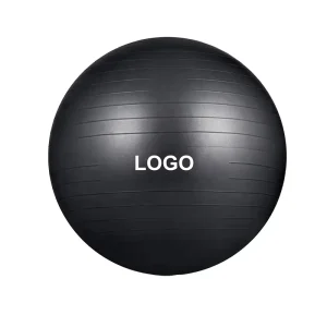 Custom Logo 45cm PVC Anti Burst Yoga Ball Soft Fitness Exercise Gym Balloon with Massage Feature for Home Use