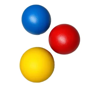 Custom Logo 6 Inch 7 Inch Dodgeball Ball Foam PU Skin PU Coating Soft Sponge Playground Ball Foam Dodgeballs Dodge Ball